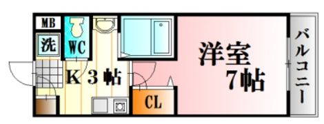 イマニシビルの間取り画像