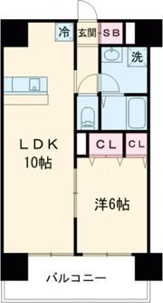 CITY SPIRE新神戸の間取り画像