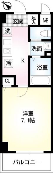 リアルジョイ船橋壱番館の間取り画像