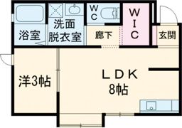 さくらステージ九工大前の間取り画像