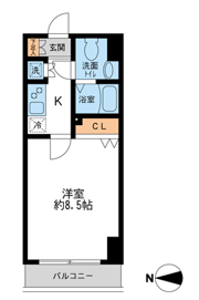 HF錦糸町レジデンスの間取り画像