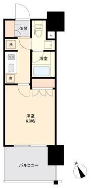 ブランシエスタ西船橋の間取り画像