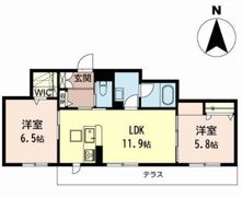 Hooper Houseの間取り画像