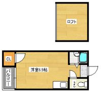 マキシム名島の間取り画像