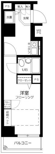 東建シティハイツ上野の間取り画像