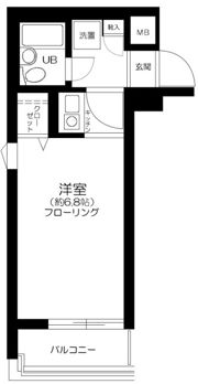 ピアハイム川崎の間取り画像