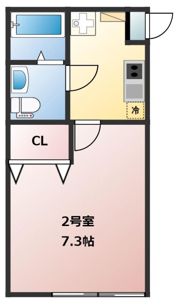 グランジュテ武蔵白石の間取り画像