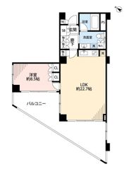 ヒューリック浅草一丁目の間取り画像