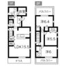 代万町借家 F棟の間取り画像