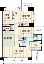 aLATO白壁東の間取り画像