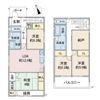 笠松天王町貸家の間取り画像