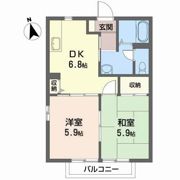 トパーズフイールド Bの間取り画像