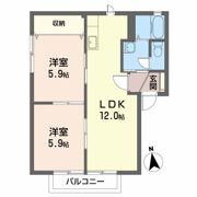 ディアスAの間取り画像