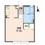 コーポけやきの間取り画像