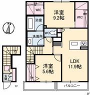ミラベル古江の間取り画像