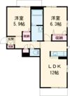 カーザ コリーナの間取り画像