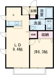 シュシュの間取り画像