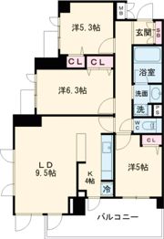 アンビシャス河辺の間取り画像