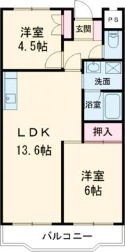 エクセレントシティの間取り画像