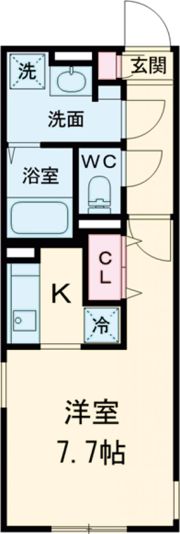 LUORE城西の間取り画像
