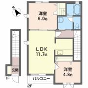 シャルマン・ファミーユ I棟の間取り画像