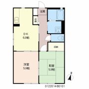 エスポワールShijo B棟の間取り画像
