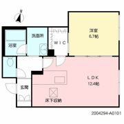 シャーメゾン平成東の間取り画像
