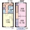 グランメールTOTANIの間取り画像