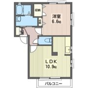 ヒルグランデAの間取り画像