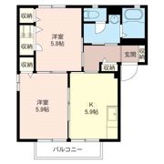 シャーメゾン細谷の間取り画像