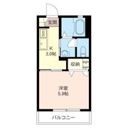 ジュネス IIの間取り画像