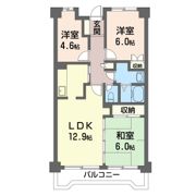 西鶴間ホームズの間取り画像