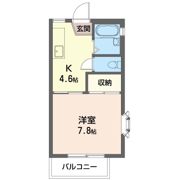 江ノ島ラッフルズの間取り画像