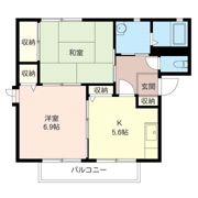 グリーン シティ Aの間取り画像