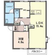 ドミール平野Bの間取り画像