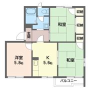 シャトー白根Sの間取り画像