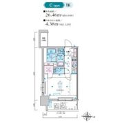 リヴシティ新栄の間取り画像