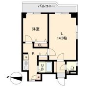 晩翠ウイングビルの間取り画像