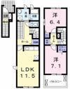 パストラーレの間取り画像