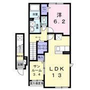 カムラフォレストの間取り画像