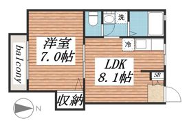 ベルテ金原の間取り画像