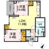 セレスティア綾瀬の間取り画像