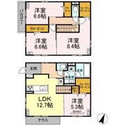 フローレス Aの間取り画像