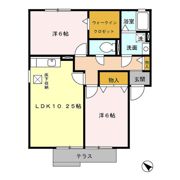 ドリームステージ Aの間取り画像