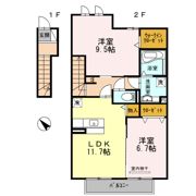 キャッスル アクアの間取り画像