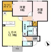 サンブランシュファミーユ A棟の間取り画像