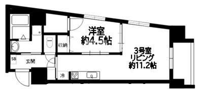 エフォートレス鶴見の間取り画像