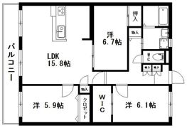 イルマーレの間取り画像