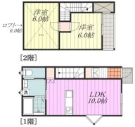 ラッセルスクエア保免の間取り画像