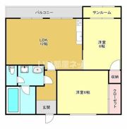 スカイコート下郡の間取り画像